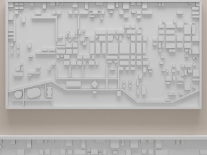 wood mosaic 3D 模型