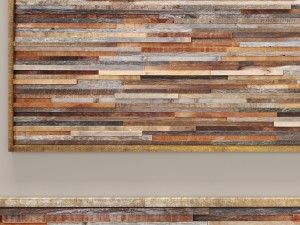 wood wall art 3D Model
