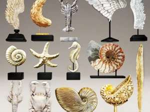 коллекционные фигурки статуи 3D Модель