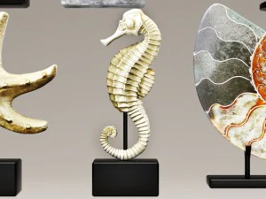 collection figurines statues 3D Model