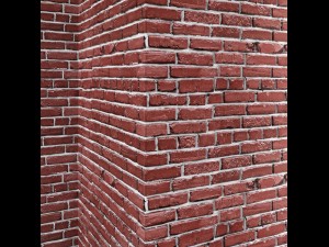 red bricks 3D Model