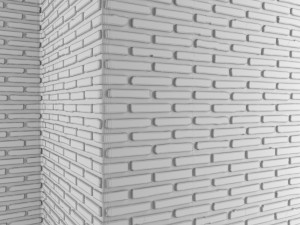 white bricks 3D Модель