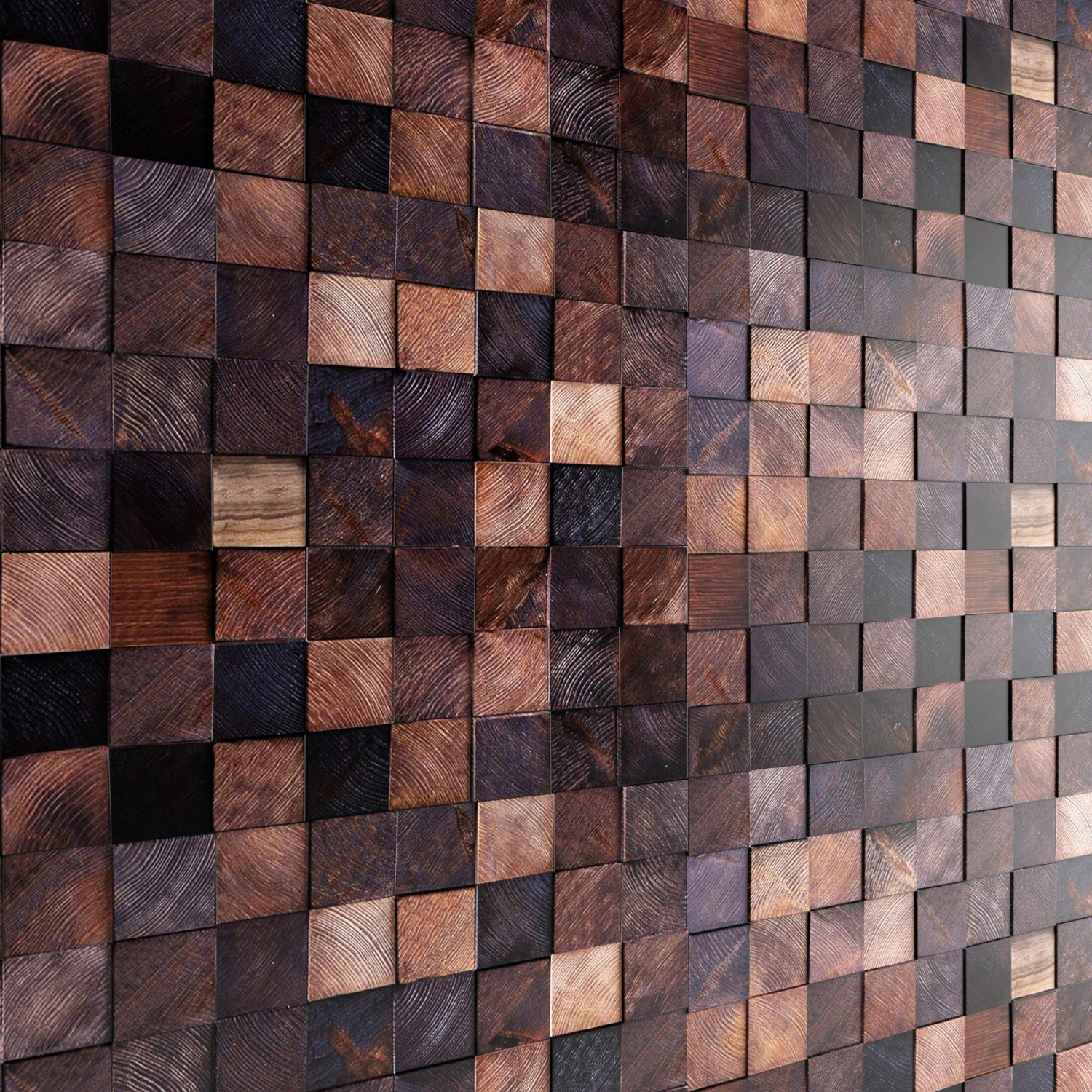 mosaic wood panel 3D Model .c4d .max .obj .3ds .fbx .stl .blend