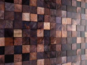 mosaic wood panel 3D Model