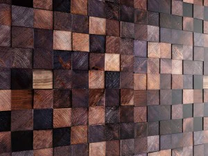 mosaic wood panel 3D Model
