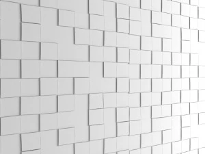 mosaic wood panel 3D Model