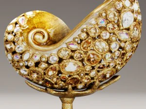jay strongwater nautilus shell 3D Model