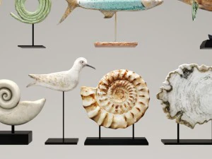 collection figurines 3D Model