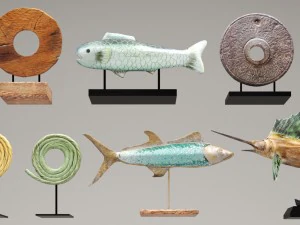 collection figurines 3D Model