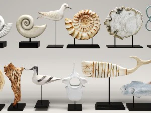 collection figurines 3D Model