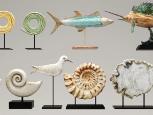collection figurines 3D Model