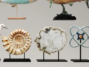collection figurines 3D Model