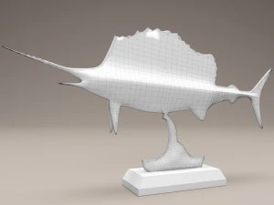 pesce spada Modello 3D