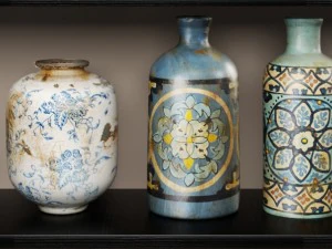 collection vases and bottles 3D Model