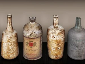 collection vases and bottles 3D Model