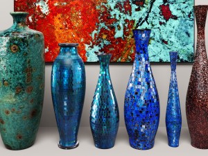 collection vases Model 3D