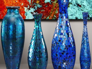 collection vases Model 3D