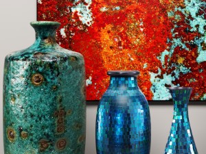 collection vases Model 3D