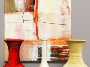 collection vases 3D-Modell