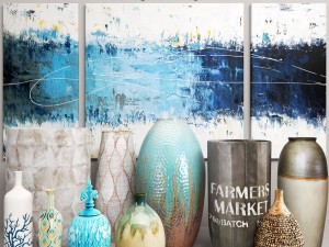 collection vases Model 3D