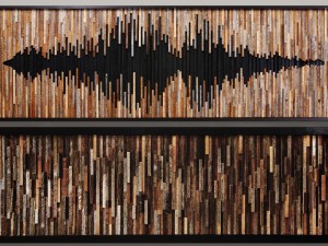 wood wall art Model 3D