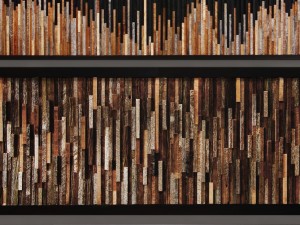 wood wall art Model 3D