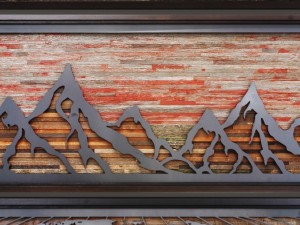 wood wall art Model 3D