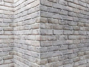 tijolos brancos Modelo 3D