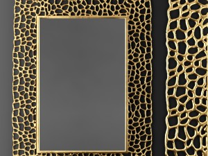 arteriors bransen mirror Modelo 3D