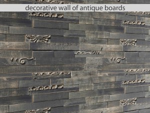 mosaic wood panel planks 3Dモデル