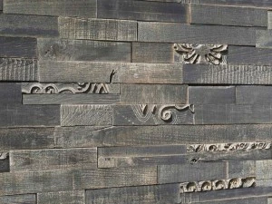 mosaic wood panel planks 3D Model
