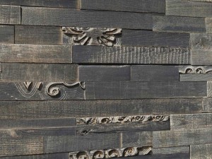 mosaic wood panel planks 3D Модель