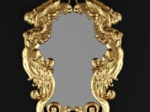 collection of mirrors 3D Model