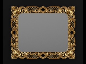 collection of mirrors 3D Model