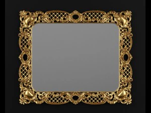 collection of mirrors 3D Model