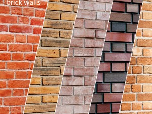 bricks set 3D Model