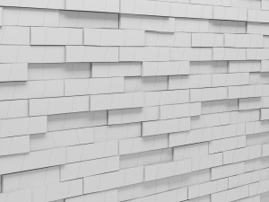 seamless stone wall 3D Model