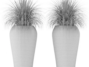potted plants 3D Model
