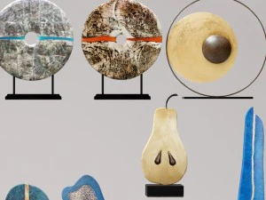 collezione di sculture Modello 3D