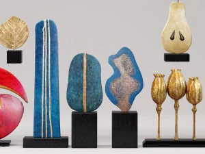 collezione di sculture Modello 3D