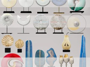 collezione di sculture Modello 3D