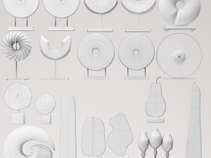 sculpture collection Modèle 3D