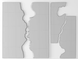 wall art benoit averly 3D Model