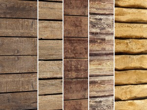 wooden plank collection 3D Model