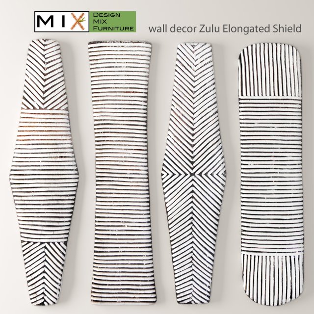 wall decor collection Modelo 3D .c4d .max .obj .3ds .fbx .stl .blend 
