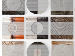 collection wood wall sculpture 3D Модель