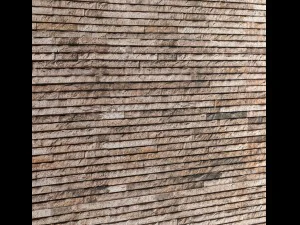 безшовні кам'яною стіною 3D Модель