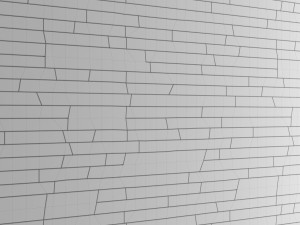 seamless stone wall 3D Model