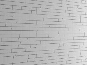seamless stone wall 3D Model
