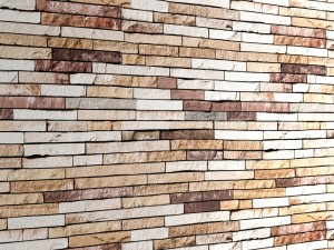 seamless stone wall 3D Model